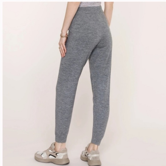 NWT HEARTLOOM Knit Joggers Rio Jogger Color Grey Size Large Knit Pants - Picture 2 of 8